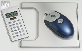 Werbeartikel Mousepad mit Rechner Dualpower