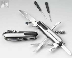 Werbeartikel Taschen-Messer 10-teilig  (Screwdriver)